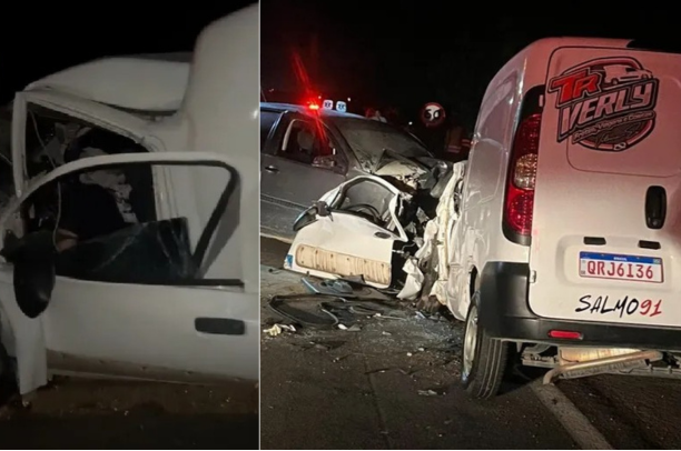 Trecho da BR-101 onde ocorreram os acidentes