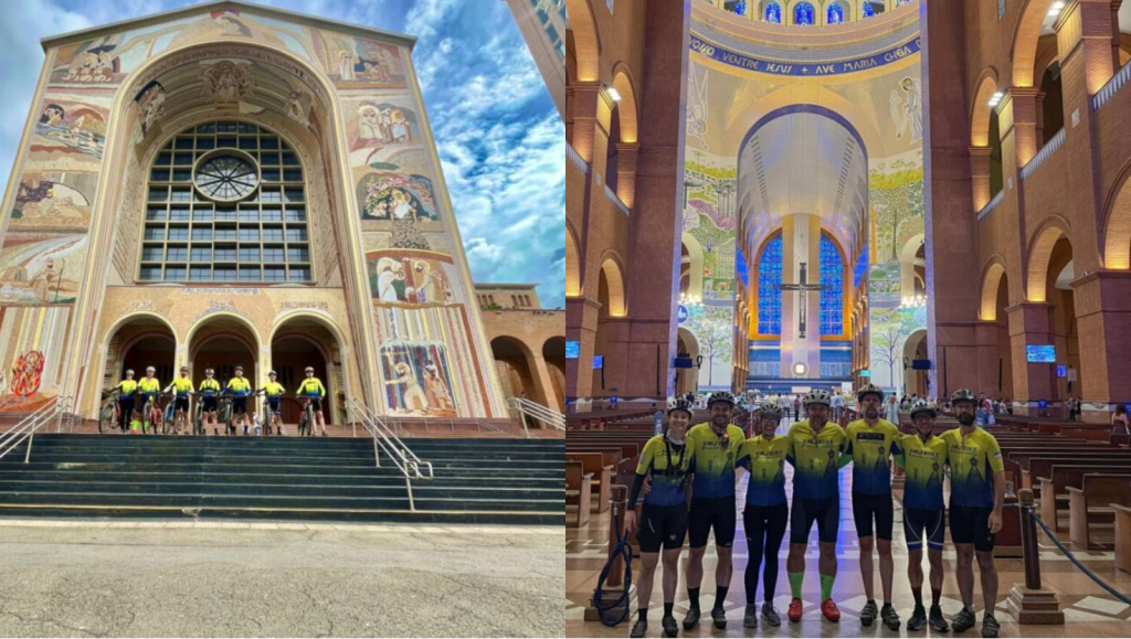 pedalada de 800 km até Aparecida do Norte (SP) em apenas cinco dias