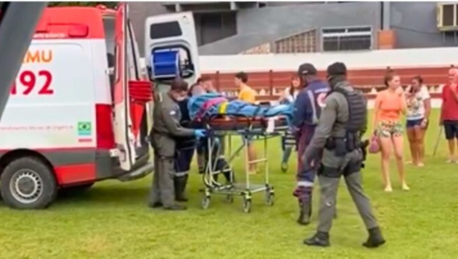 adolescente sofre queimaduras em São Roque do Canaã