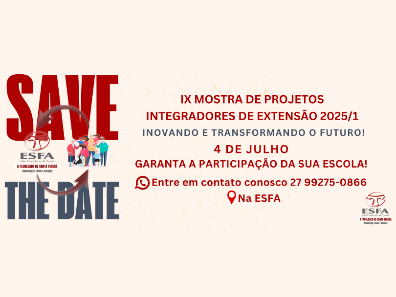 Estudantes da Faculdade ESFA apresentam projetos durante a IX Mostra Integradora em Santa Teresa, ES, promovendo ciência e responsabilidade social.